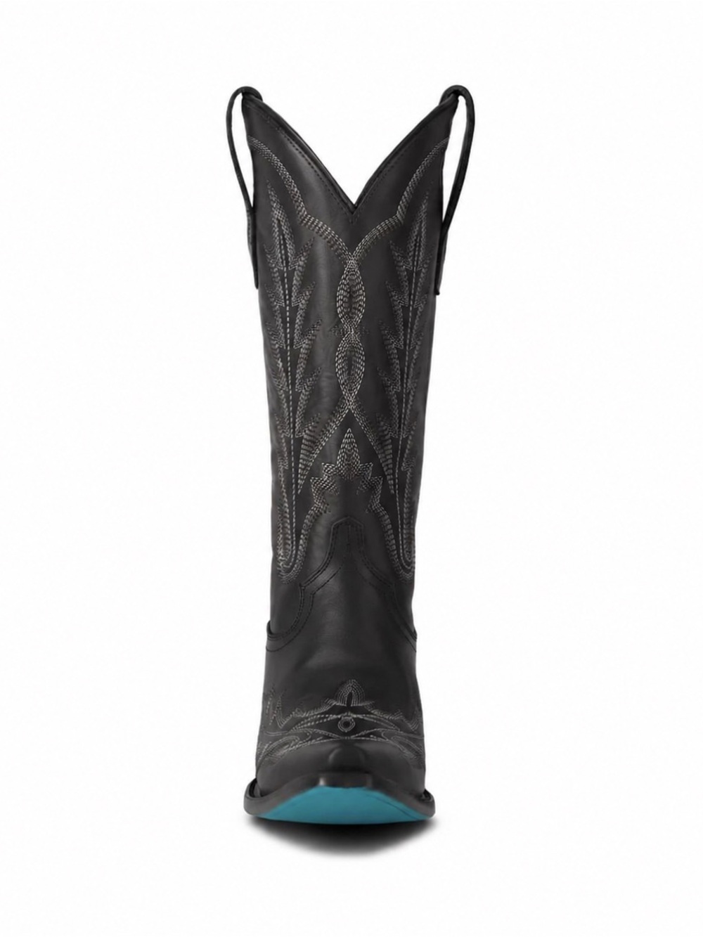 Lane Lexington Jet Black Western Boots Size 8 BNWT Box
